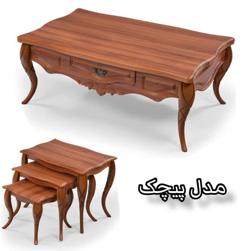 جلومبلی 4 تکه مدل پیچک