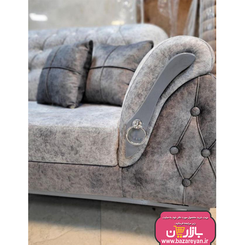 مبل راحتی7 نفره چستر کد102 + جلومبلی و عسلی 4تکه