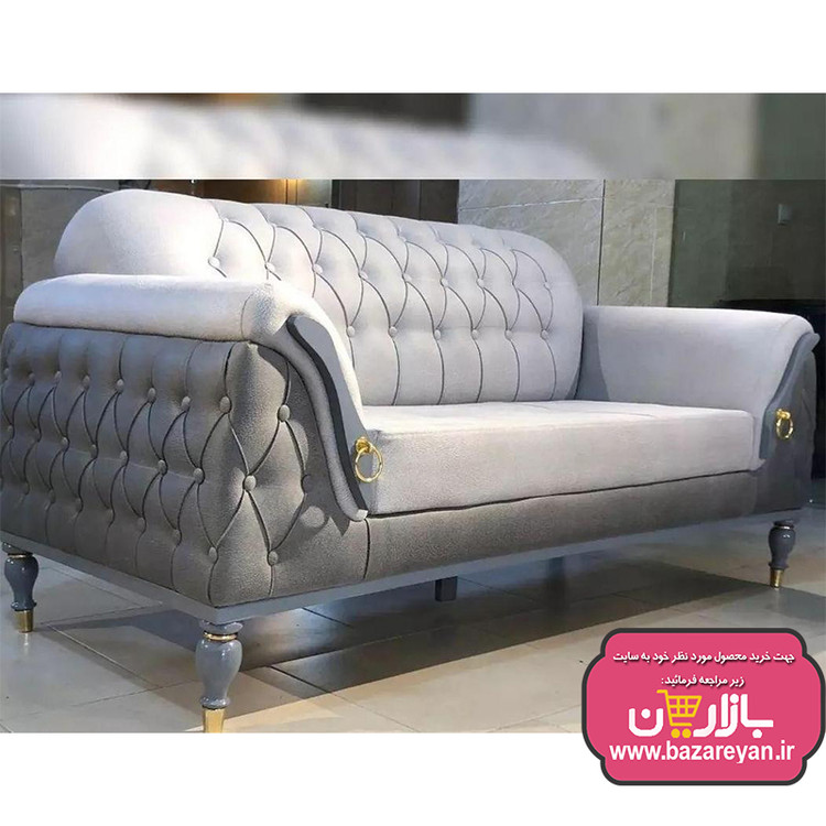 مبل راحتی7 نفره چستر کد102 + جلومبلی و عسلی 4تکه