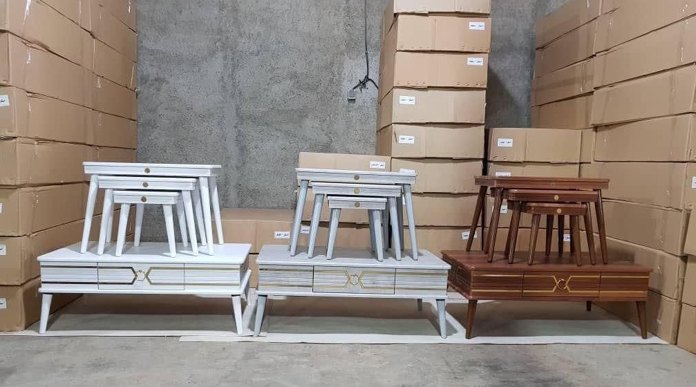 مبل راحتی7 نفره چستر کد102 + جلومبلی و عسلی 4تکه