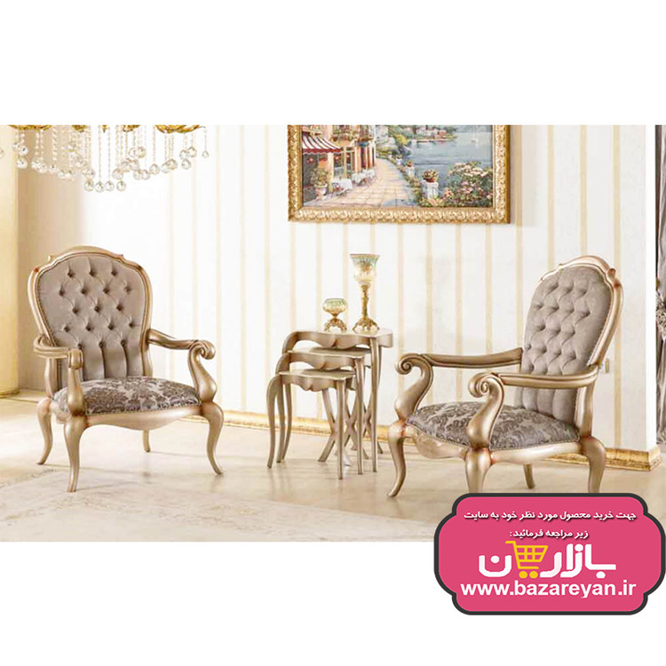 مبل کلاسیک 7 نفره مدل ویکتوریا با تخفیف ویژه