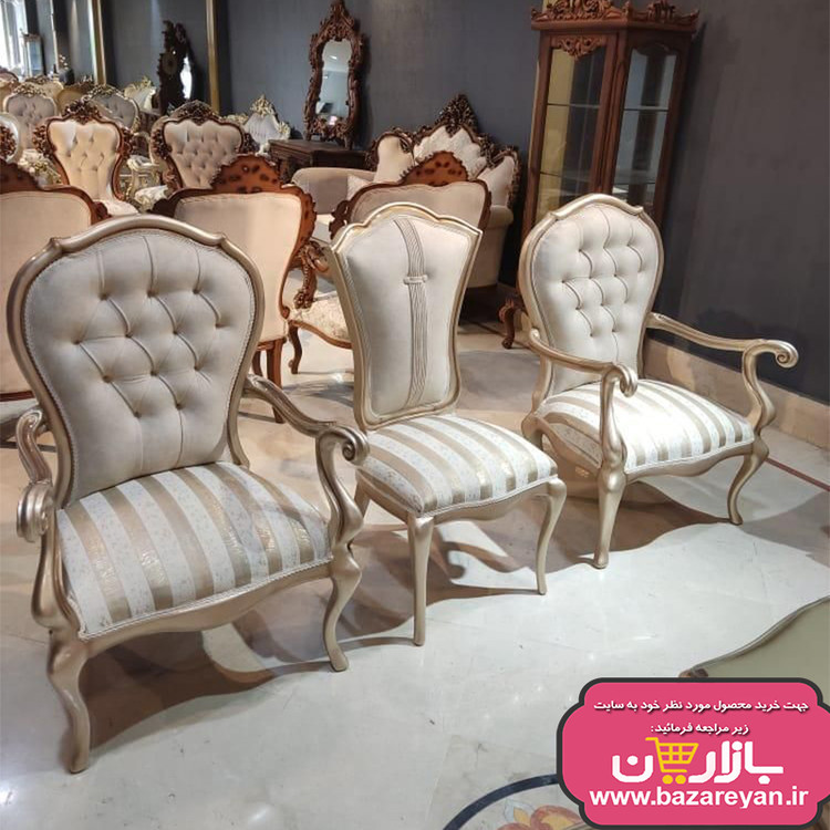 مبل کلاسیک 7 نفره مدل ویکتوریا با تخفیف ویژه