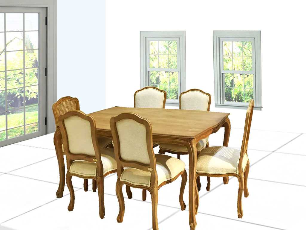نهارخوری6نفره مدل فرانسوی تخفیف نوروزی
