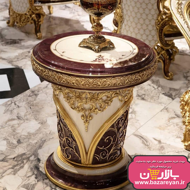 مبل کلاسیک سلطنتی 9 نفره مدل زئوس ، ارسال55 روزکاری به سراسر کشور