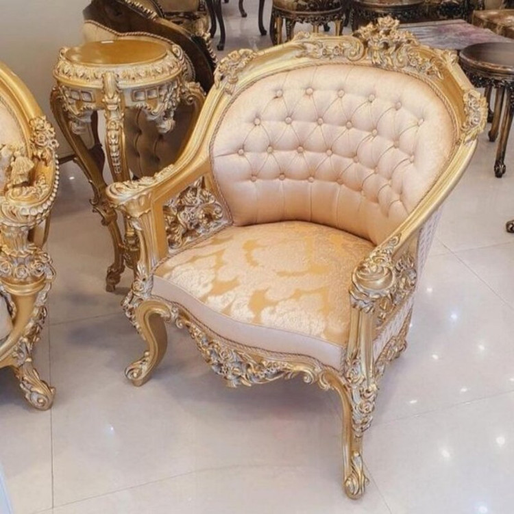 مبل کلاسیک سلطنتی 7 نفره مدل ایتالیایی سوپرراش، ارسال55 روزکاری به سراسر کشور
