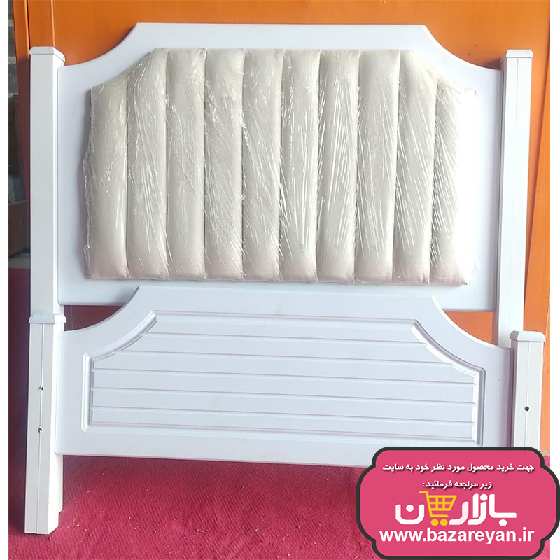 تخت خواب یک نفره کد36 سایز 90x200 سانتی متر