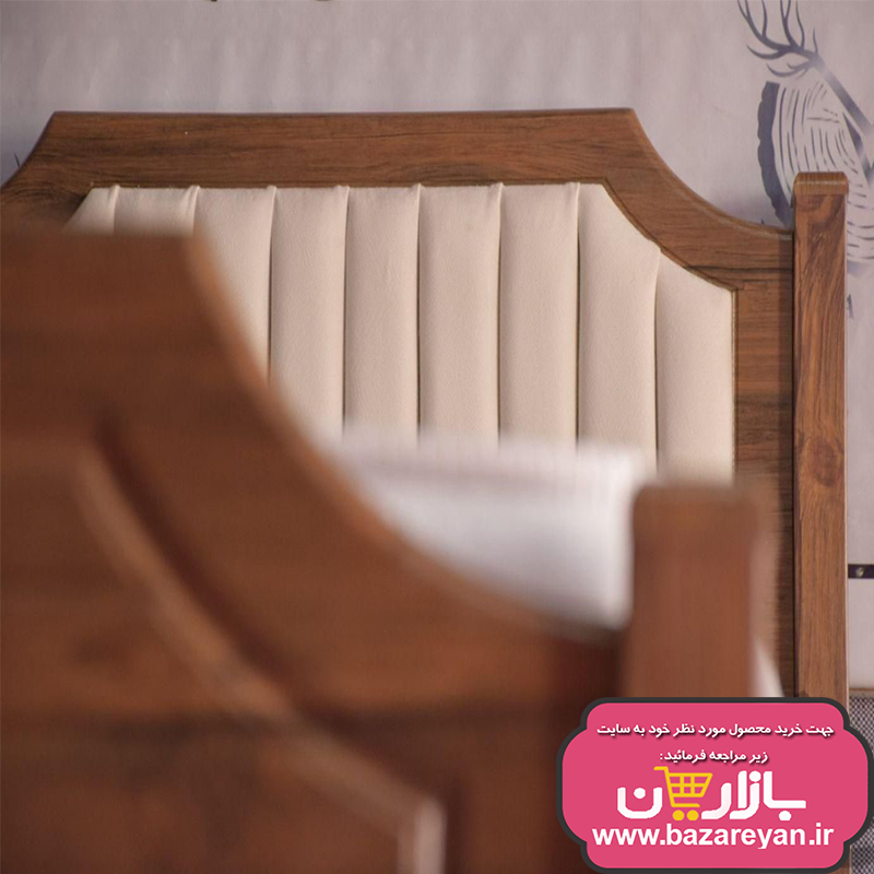 تخت خواب یک نفره کد36 سایز 90x200 سانتی متر
