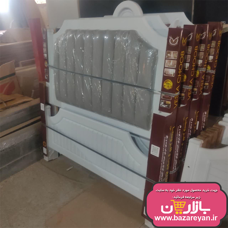 تخت خواب یک نفره کد36 سایز 90x200 سانتی متر