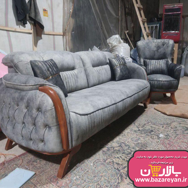 مبل هشت نفره تختخواب شو مدل لیون با تخفیف ویژه