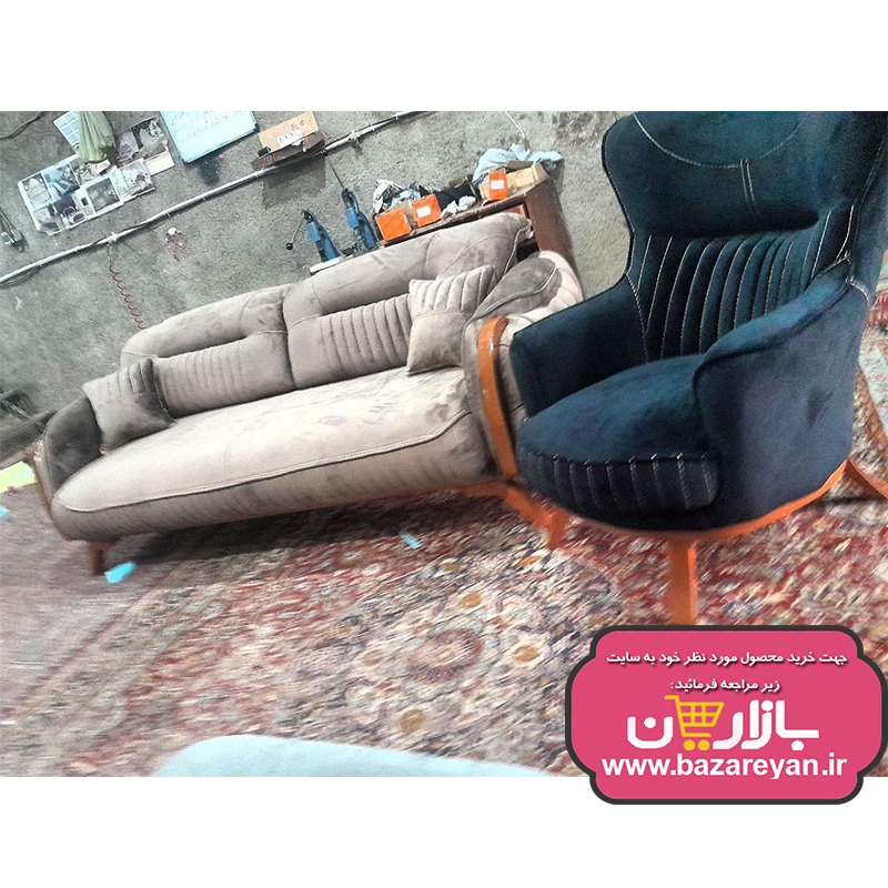 مبل هشت نفره تختخواب شو مدل لیون با تخفیف ویژه