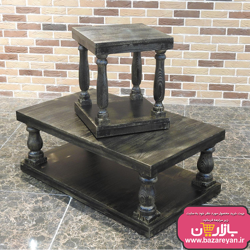 میز جلومبلی و عسلی مدل ستونی رنگبندی سفارشی ارسال به سراسر کشور