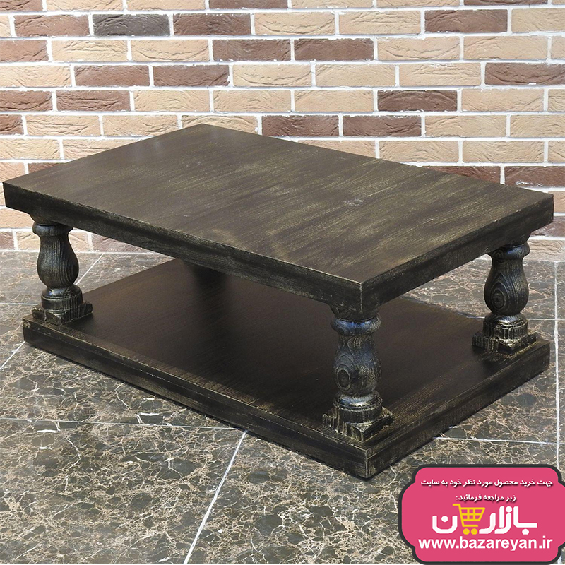میز جلومبلی و عسلی مدل ستونی رنگبندی سفارشی ارسال به سراسر کشور