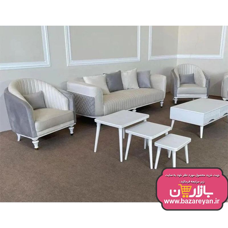 مبل راحتی7 نفره مدل دیانا رنگبندی سفارشی با تخفیف ویژه