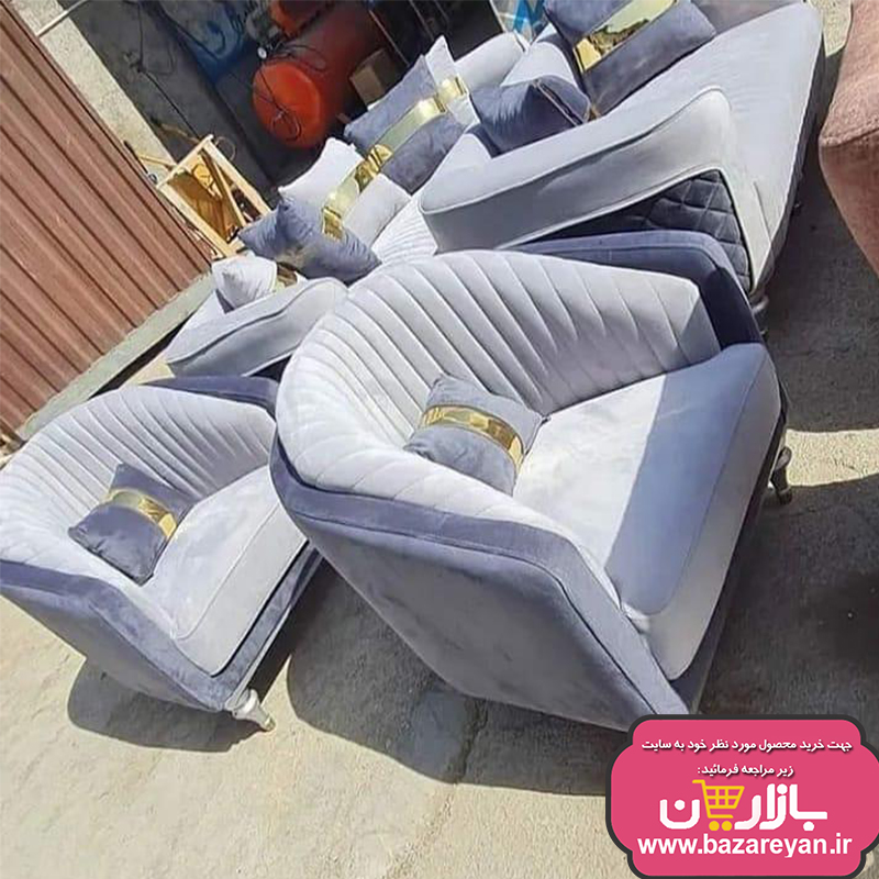 مبل راحتی7 نفره مدل دیانا رنگبندی سفارشی با تخفیف ویژه