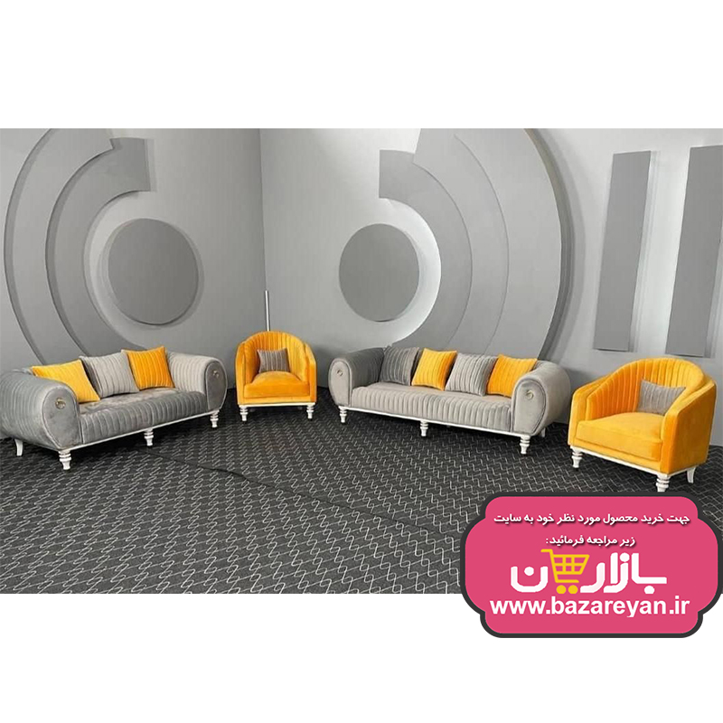 مبل راحتی8 نفره مدل پاناما رنگبندی سفارشی