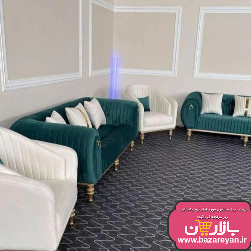 مبل راحتی7 نفره مدل پاناما رنگبندی سفارشی