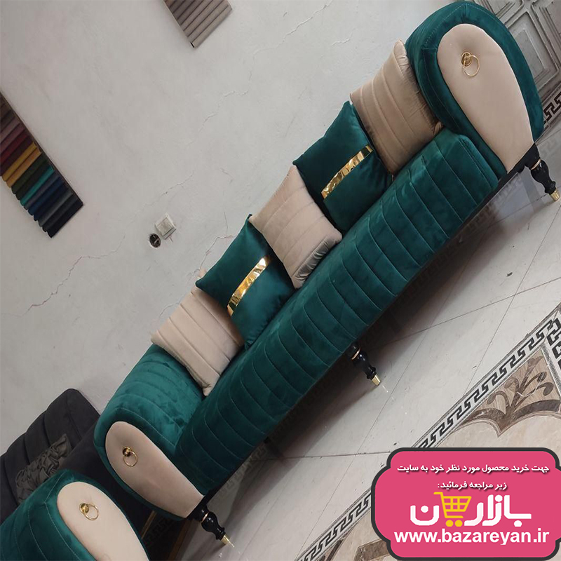 مبل راحتی7 نفره مدل پاناما رنگبندی سفارشی