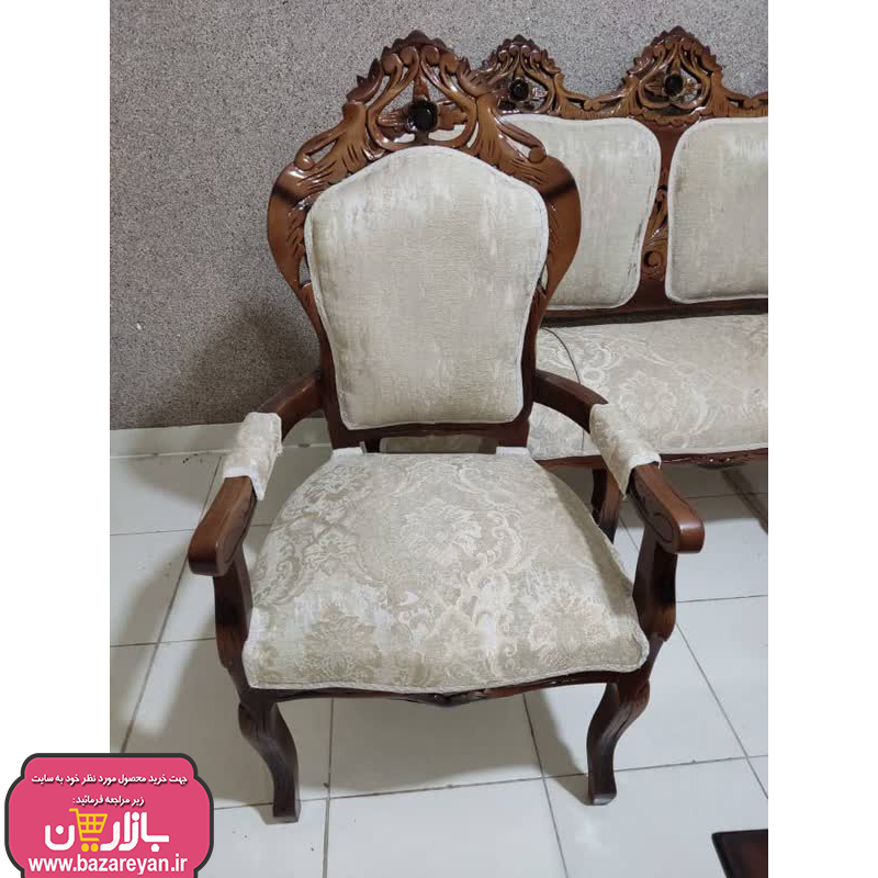 مبل کلاسیک 9 نفره + جلومبلی و عسلی کد 3652 با تخفیف ویژه