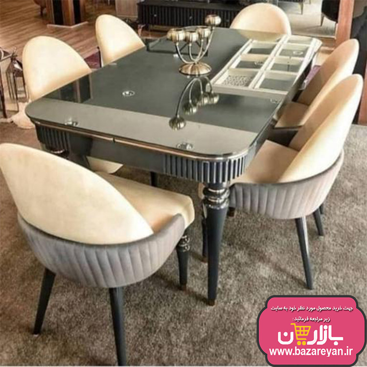نهارخوری 6نفره مدل پاناما ارسال به سراسر کشور
