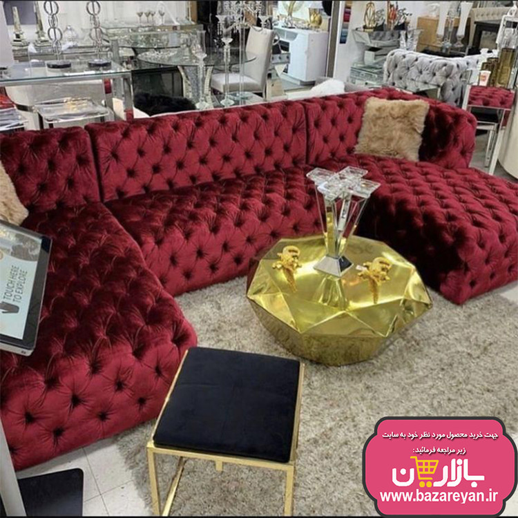 مبل راحتی ال چستر یو مدل مکعبی مادرید