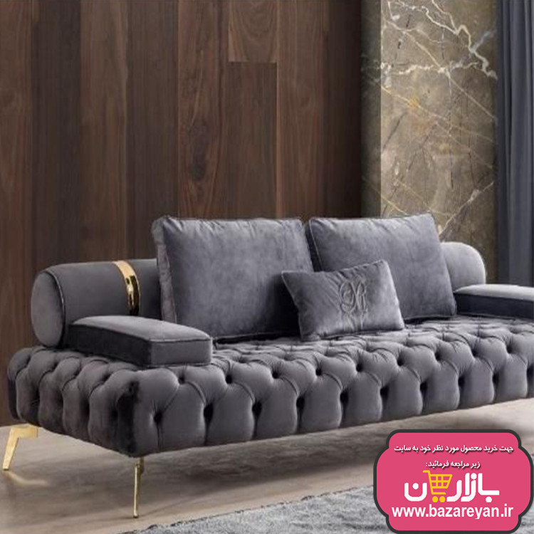 مبل راحتی پشت گرد کد 149 چستر + کف لمسه