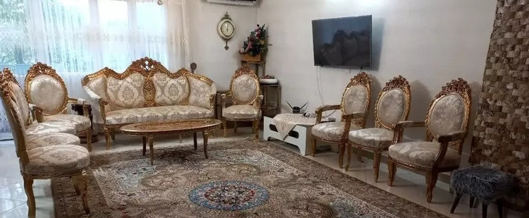 مبل کلاسیک 9 نفره مدل پارس کد25 + جلومبلی و عسلی با تخفیف ویژه
