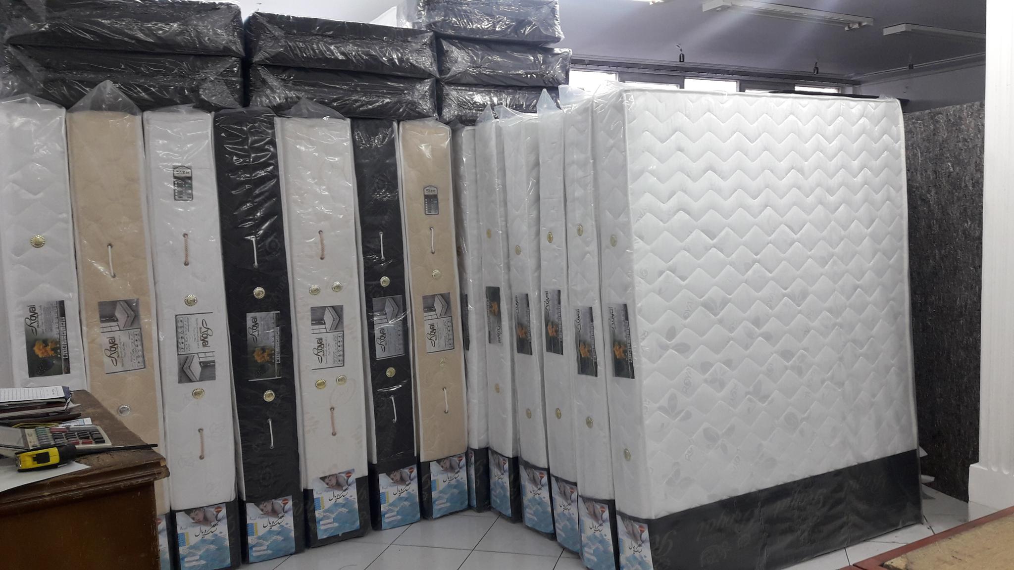 تشک طبی فنری رویال5سال ضمانت قطر25 با تخفیف ویژه
