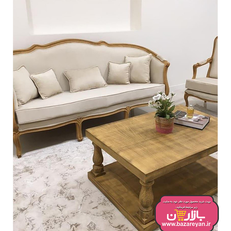 مبل کلاسیک 9نفره مدل فرانسوی کد419 با تخفیف ویژه