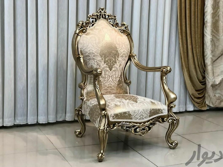 مبل کلاسیک 9نفره مدل چراغان کد77 با تخفیف ویژه