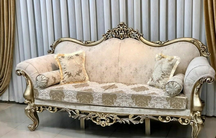 مبل کلاسیک 9نفره مدل چراغان کد77 با تخفیف ویژه
