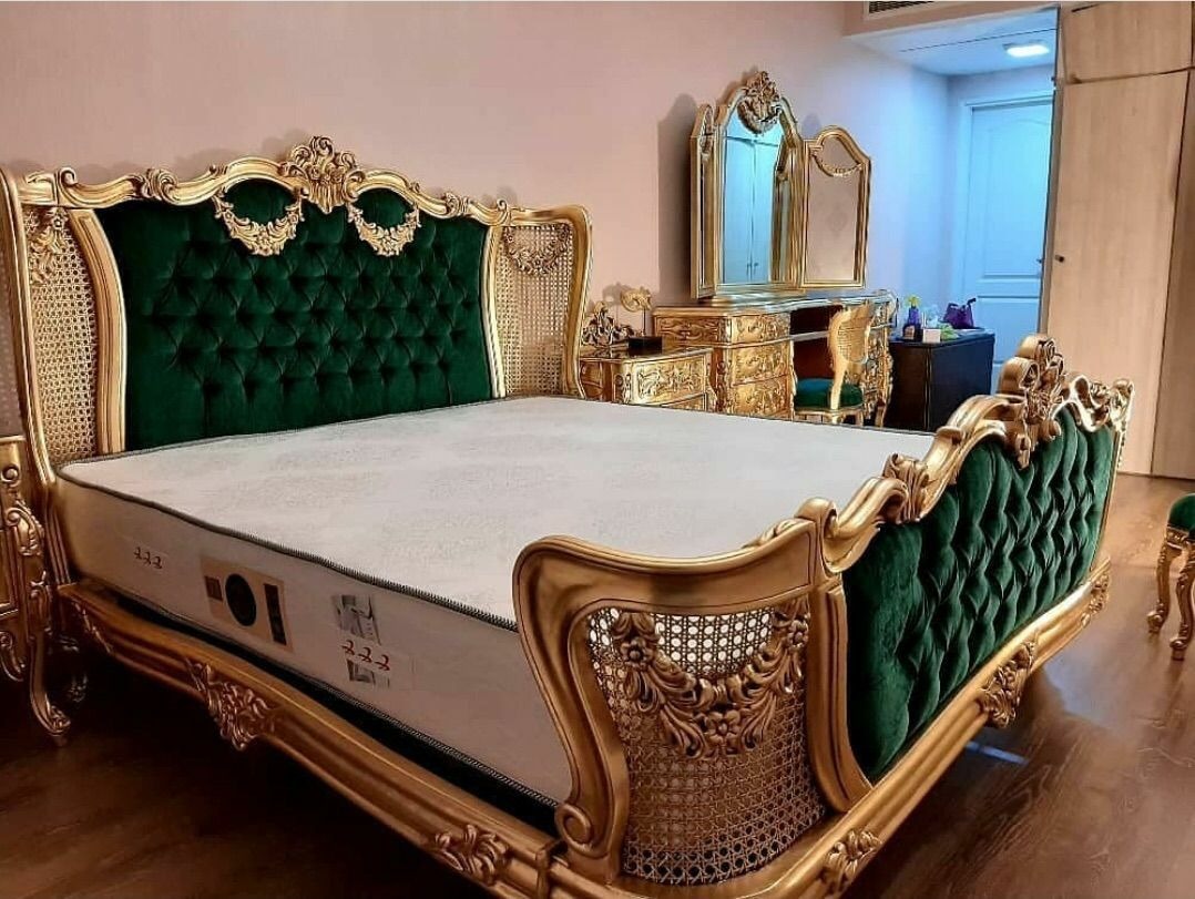 سرویس خواب 2نفره کلاسیک کد 62 با کفی جکدار
