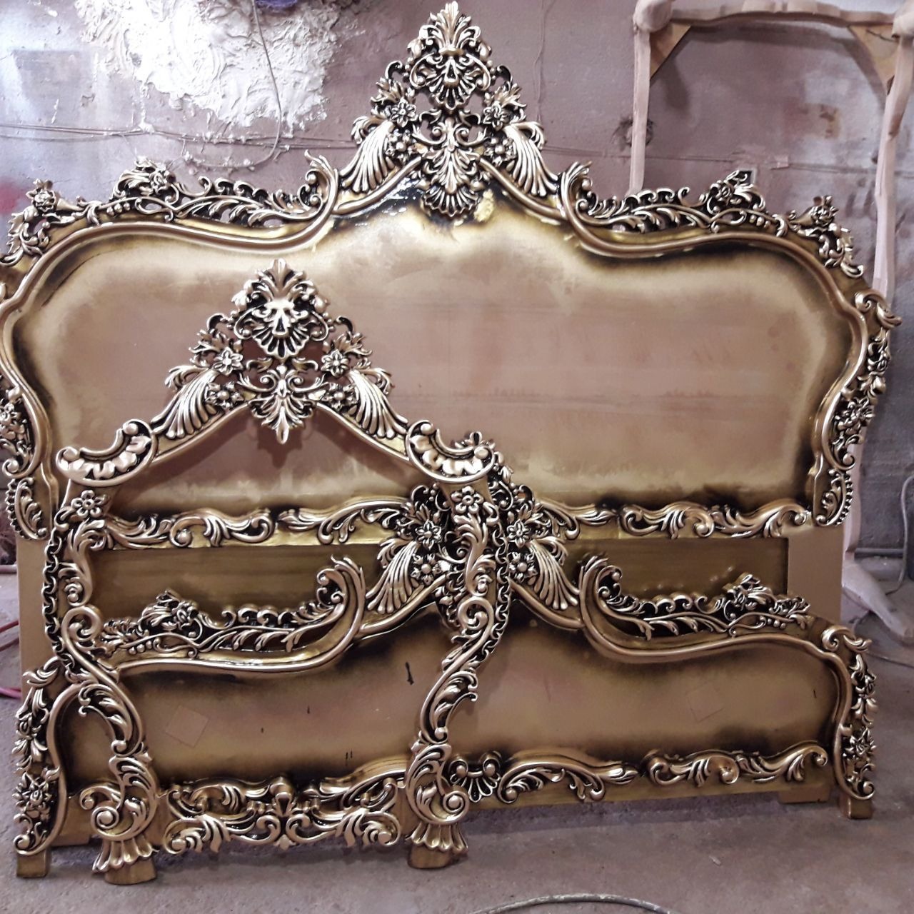 سرویس خواب 2نفره کلاسیک کد 51 با کفی جکدار