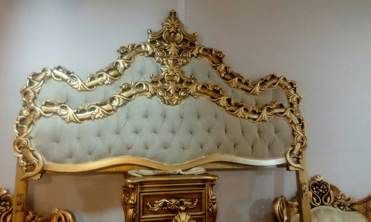 سرویس خواب 2نفره کلاسیک کد 222 با کفی جکدار
