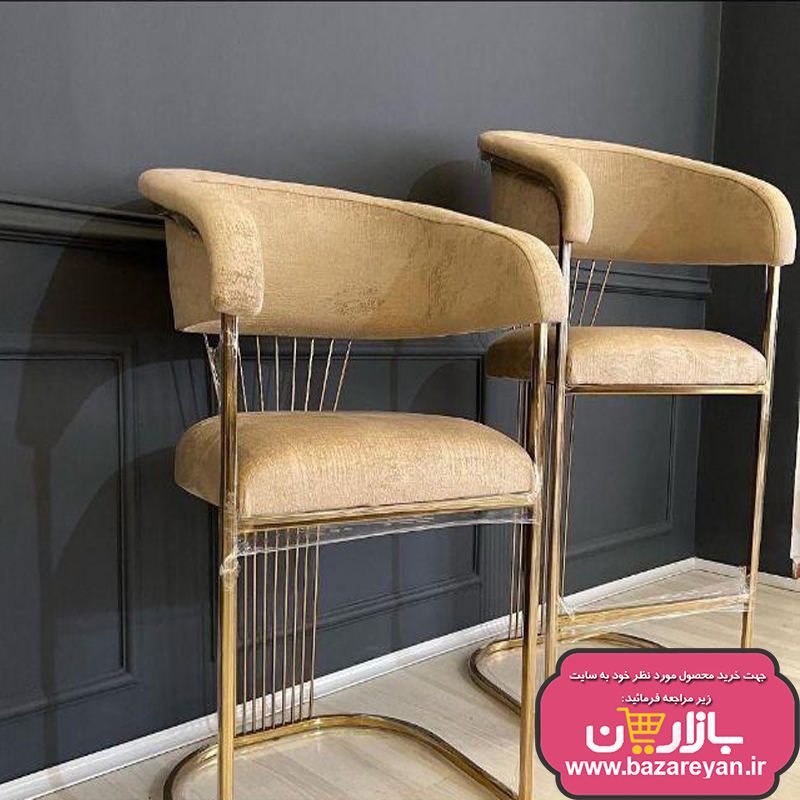 صندلی اپن وکانتر و نهارخوری مدل جارویی