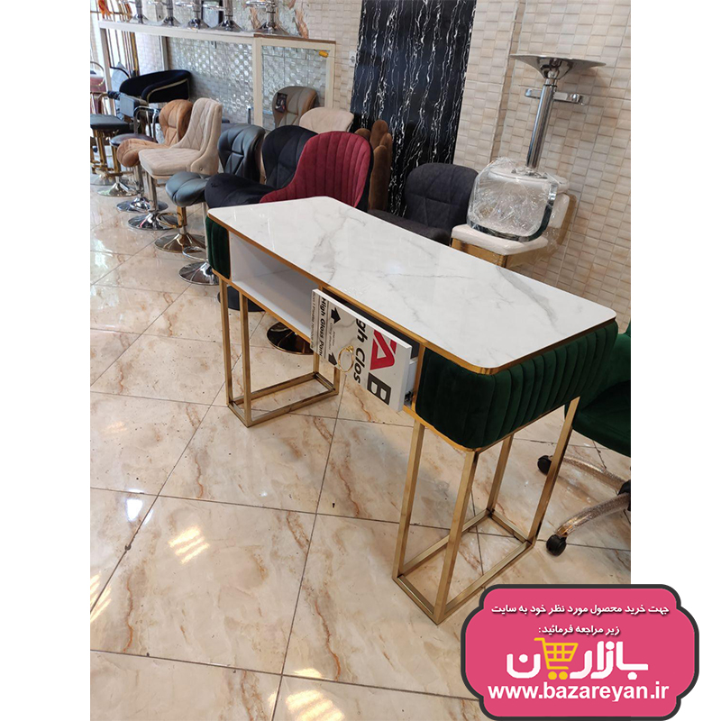 میزو صندلی کاشت ناخن مدل میز لمسه صندلی لیندا