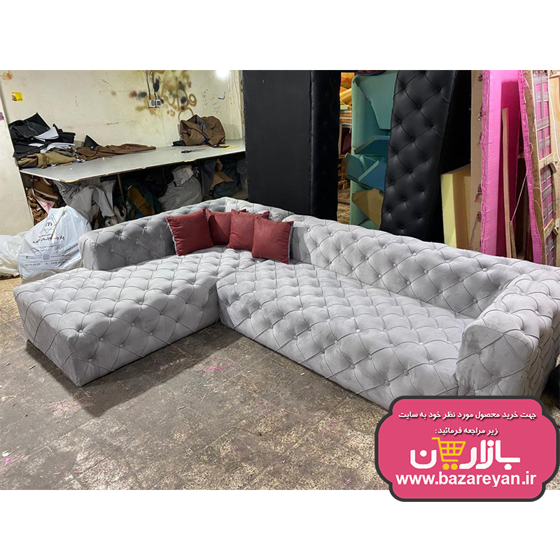 مبل ال 6نفره تمام چستر کد 23 ارسال به سراسر کشور