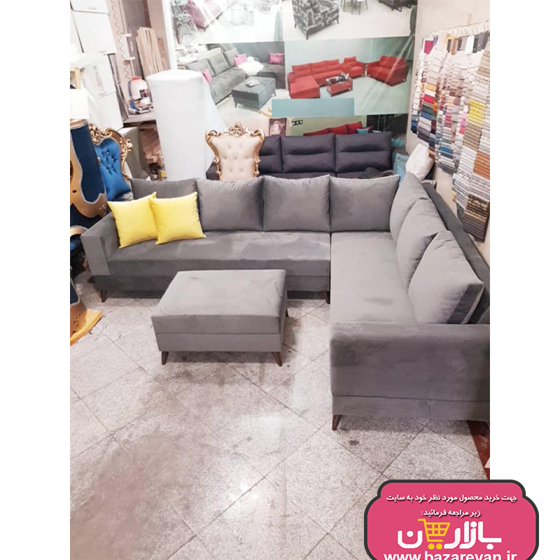 مبل ال 6نفره کمجا کد 09 رنگبندی نامحدود