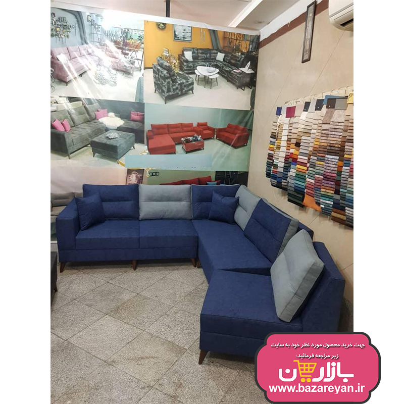 مبل ال 6نفره کمجا کد 06 رنگبندی نامحدود