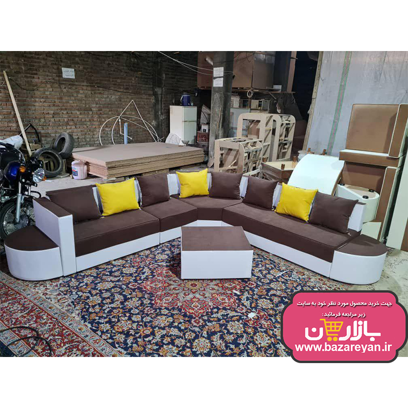مبل ال 6نفره کمجا کد 08 رنگبندی نامحدود
