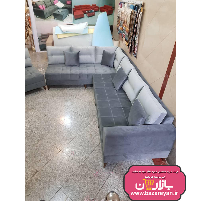 مبل ال 6نفره کمجا کد 07 رنگبندی نامحدود