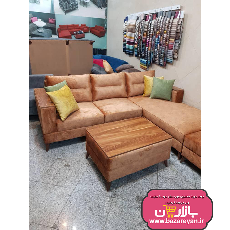 مبل ال 6نفره کمجا کد 07 رنگبندی نامحدود