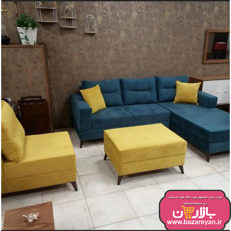مبل ال 6نفره کمجا کد 04 رنگبندی نامحدود