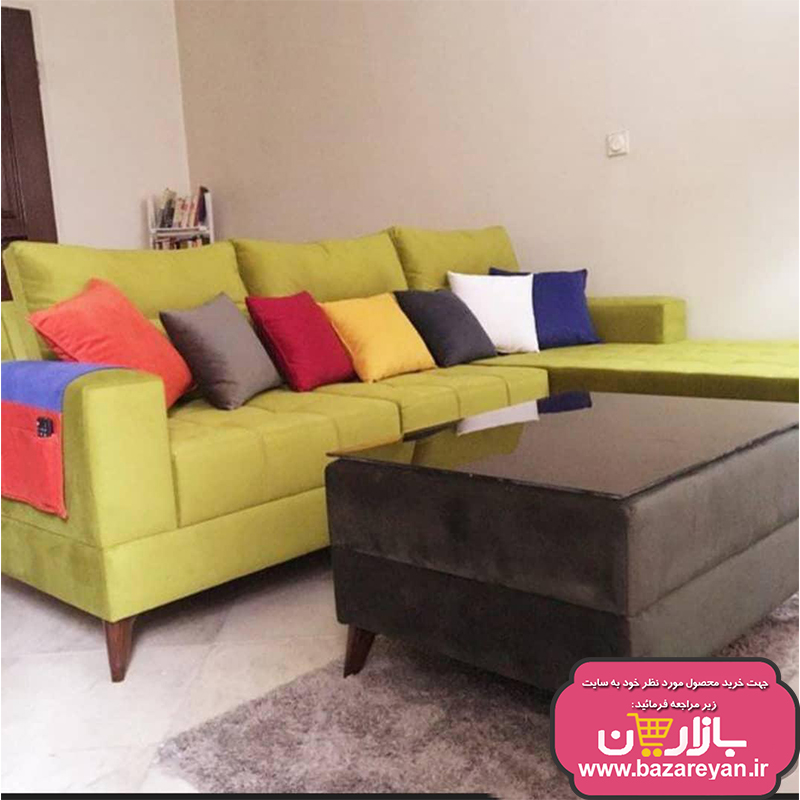 مبل ال 6نفره کمجا کد 04 رنگبندی نامحدود