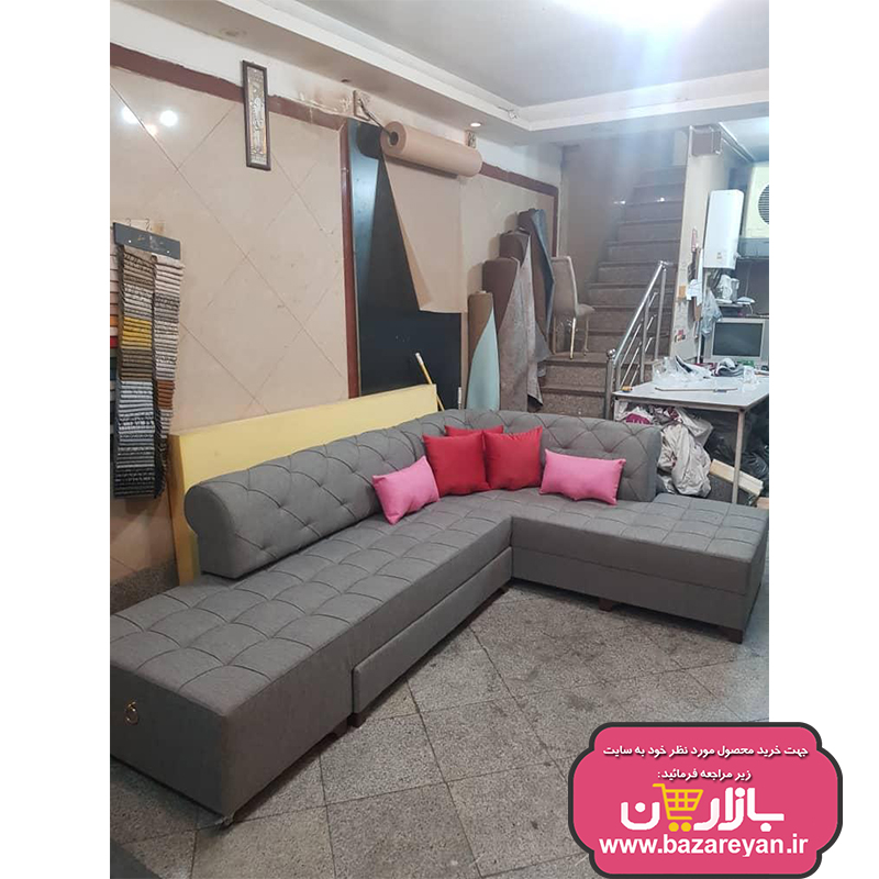 مبل ال 6نفره چستر تختشو کد 03 رنگبندی نامحدود