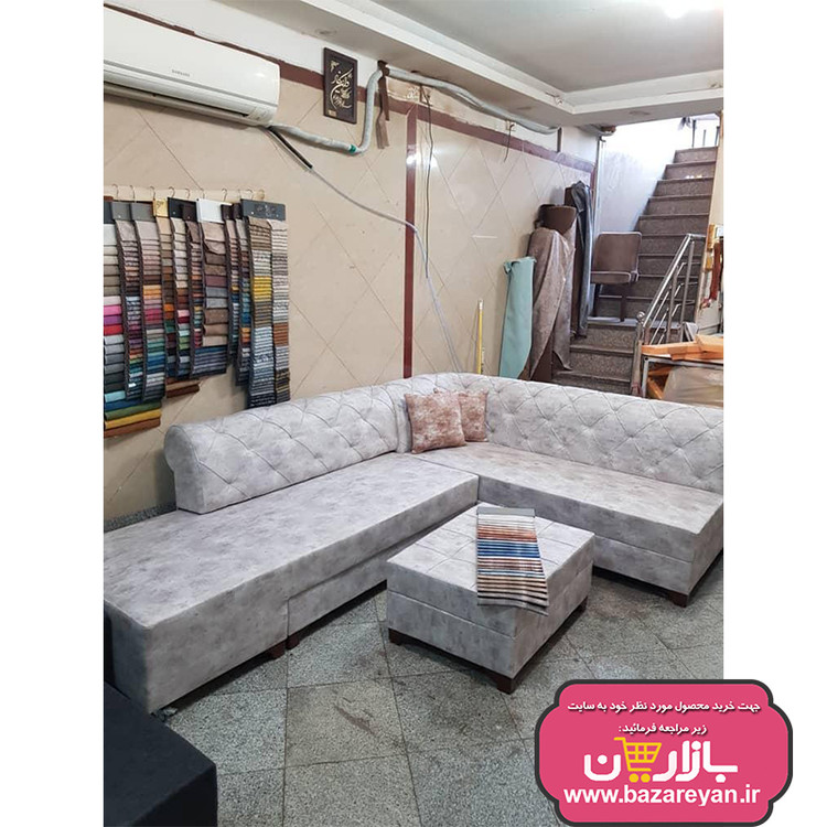 مبل ال 6نفره چستر تختشو کد 01 رنگبندی نامحدود