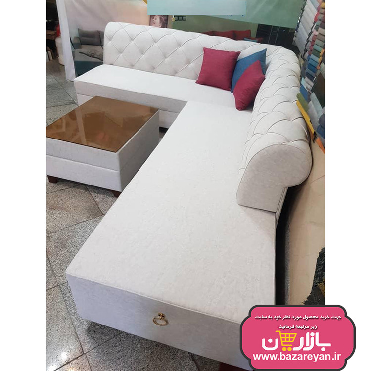 مبل ال 6نفره چستر تختشو کد 01 رنگبندی نامحدود