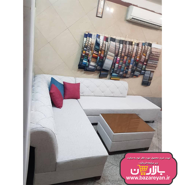 مبل ال 6نفره چستر تختشو کد 01 رنگبندی نامحدود