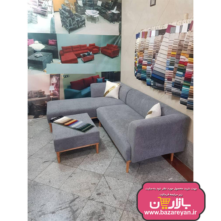 مبل ال 6نفره کاپر کد 2136 رنگبندی نامحدود