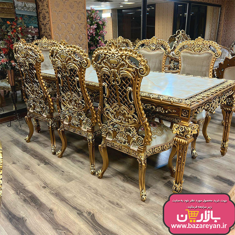 مبل سلطنتی 9 نفره کد 69 ، ارسال55 روزکاری به سراسر کشور