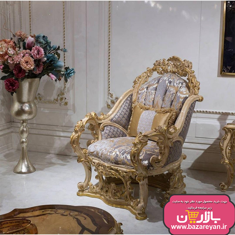 مبل سلطنتی 9 نفره کد 69 ، ارسال55 روزکاری به سراسر کشور